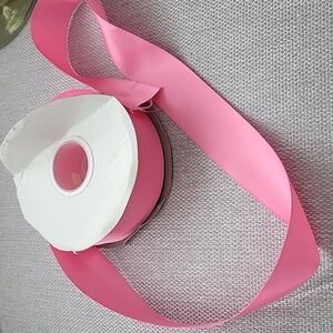 Bright Pink Ribbon Roll